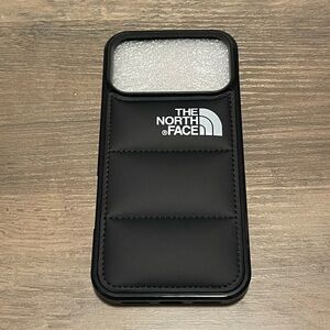 The North Face Black Puffer Phone Case - fits iPhone 17 pro max!